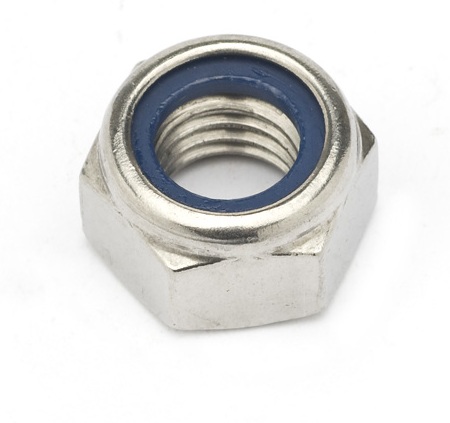 Mutteri M6 nylonlukolla