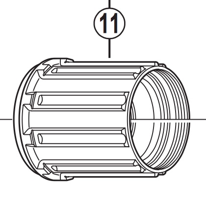 Kasettik. 9/10-v FH-M665/M675 Shimano