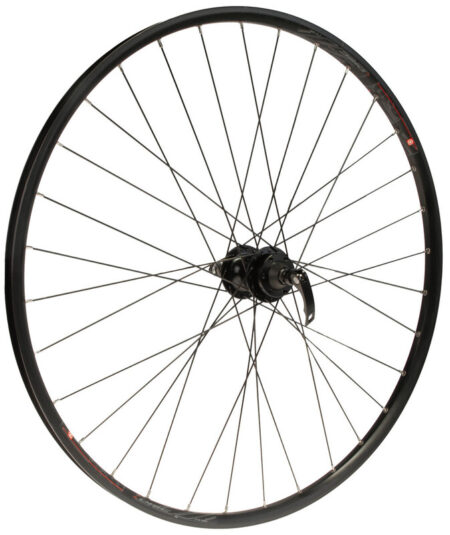 Takapyörä 28″ 622 kierre Mach1 630 musta Disc 6-P QR