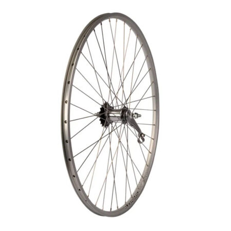 Takapyörä 28″ 622 1 Shimano Alex DM18 hopea