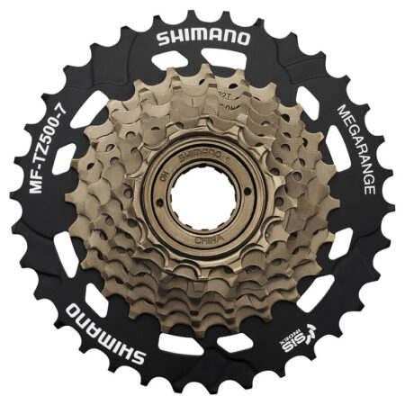 Ratas 7KI 14-34H TZ500 Megarange Shimano