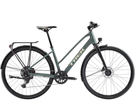 Trek FX Sport AL Equipped Cues Keswick Green sporttipyörä