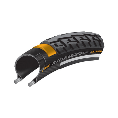 Ulkorengas Ridetour Reflex musta Continental
